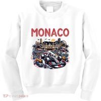 Formula Monaco City Monte Carlo Circuit Racetrack Travel Kids Sweatshirt thumb 0