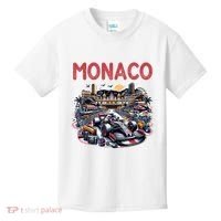 Formula Monaco City Monte Carlo Circuit Racetrack Travel Kids T-Shirt thumb 0