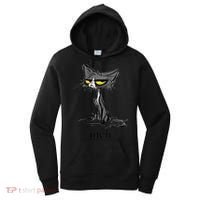 Funny Meh Cat Gift For Cat Lovers Women's Hoodie thumb 0