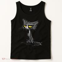 Funny Meh Cat Gift For Cat Lovers Tank Top thumb 2