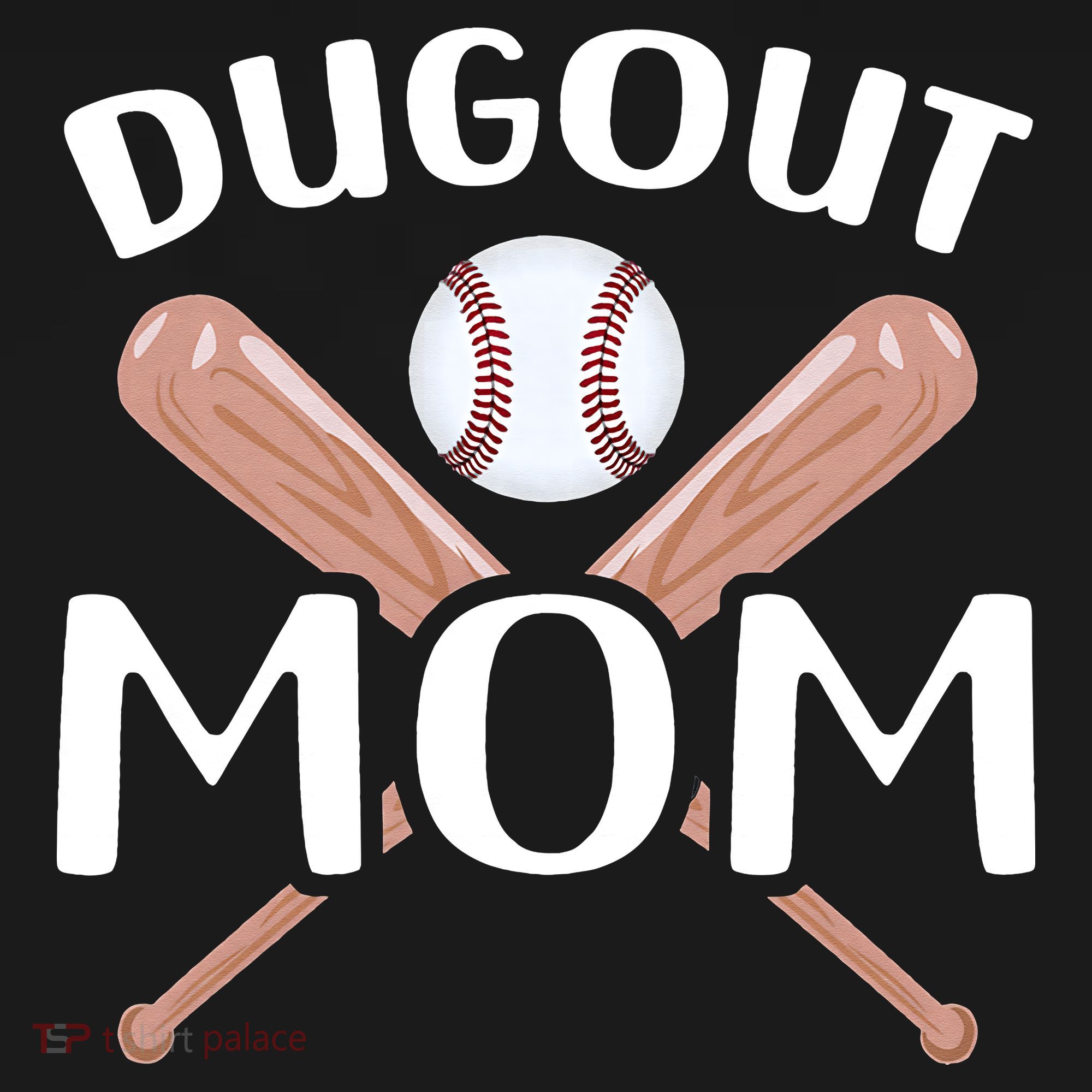 Funny Mom Dugout Mom Baseball Cool Baseball Mom Backpack