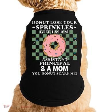 Funny Mothers Day Assistant Principal Mom Vice Principal Doggie Tank