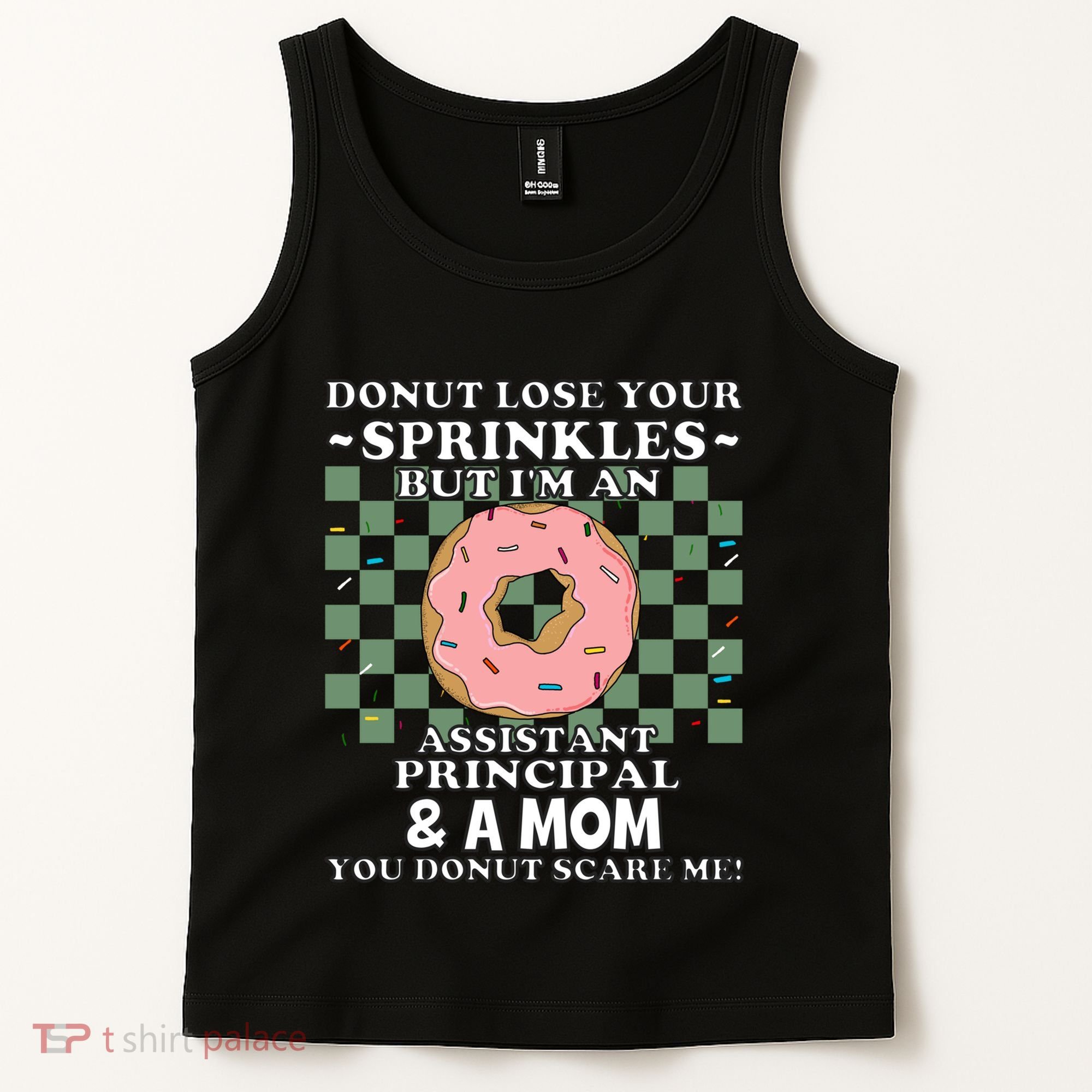 Funny Mothers Day Assistant Principal Mom Vice Principal Tank Top