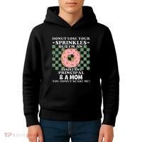 Funny Mothers Day Assistant Principal Mom Vice Principal Kids Hoodie thumb 4