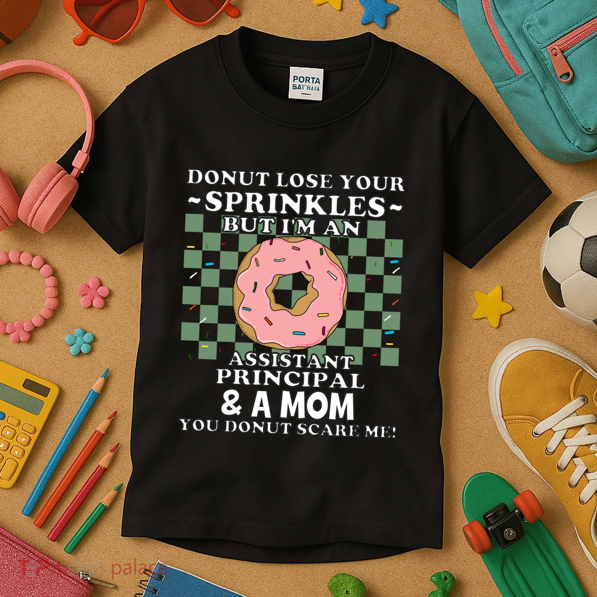 Funny Mothers Day Assistant Principal Mom Vice Principal Kids T-Shirt