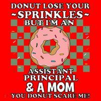 Funny Mothers Day Assistant Principal Mom Vice Principal Santa Hat thumb 1