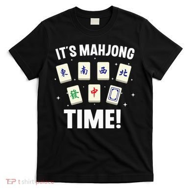 Funny Mahjong Design For Mahjong Game Player Lover T-Shirt