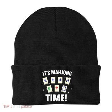 Funny Mahjong Design For Mahjong Game Player Lover Beanie