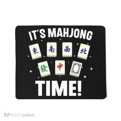 Funny Mahjong Design For Mahjong Game Player Lover Mousepad