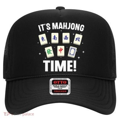 Funny Mahjong Design For Mahjong Game Player Lover Hat