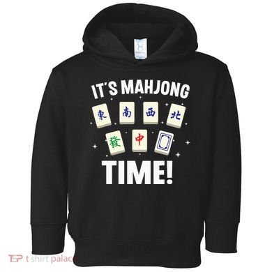 Funny Mahjong Design For Mahjong Game Player Lover Toddler Hoodie