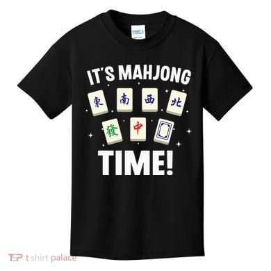Funny Mahjong Design For Mahjong Game Player Lover Kids T-Shirt