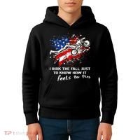Funny Motocross Dirtbike Motorcycle MX Us Flag Kids Hoodie thumb 4