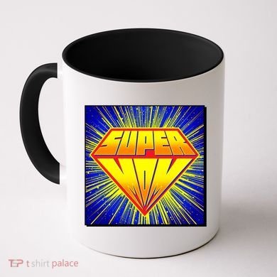 Funny Mother's Day Super Mom Pop Art Comic Panel Coffee Mug