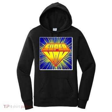 Funny Mother's Day Super Mom Pop Art Comic Panel Women's Hoodie
