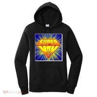 Funny Mother's Day Super Mom Pop Art Comic Panel Women's Hoodie thumb 0