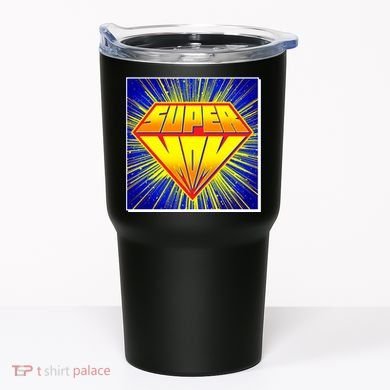 Funny Mother's Day Super Mom Pop Art Comic Panel Tumbler