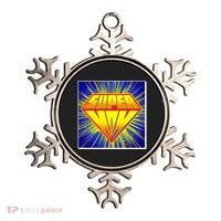 Funny Mother's Day Super Mom Pop Art Comic Panel Ornament thumb 0
