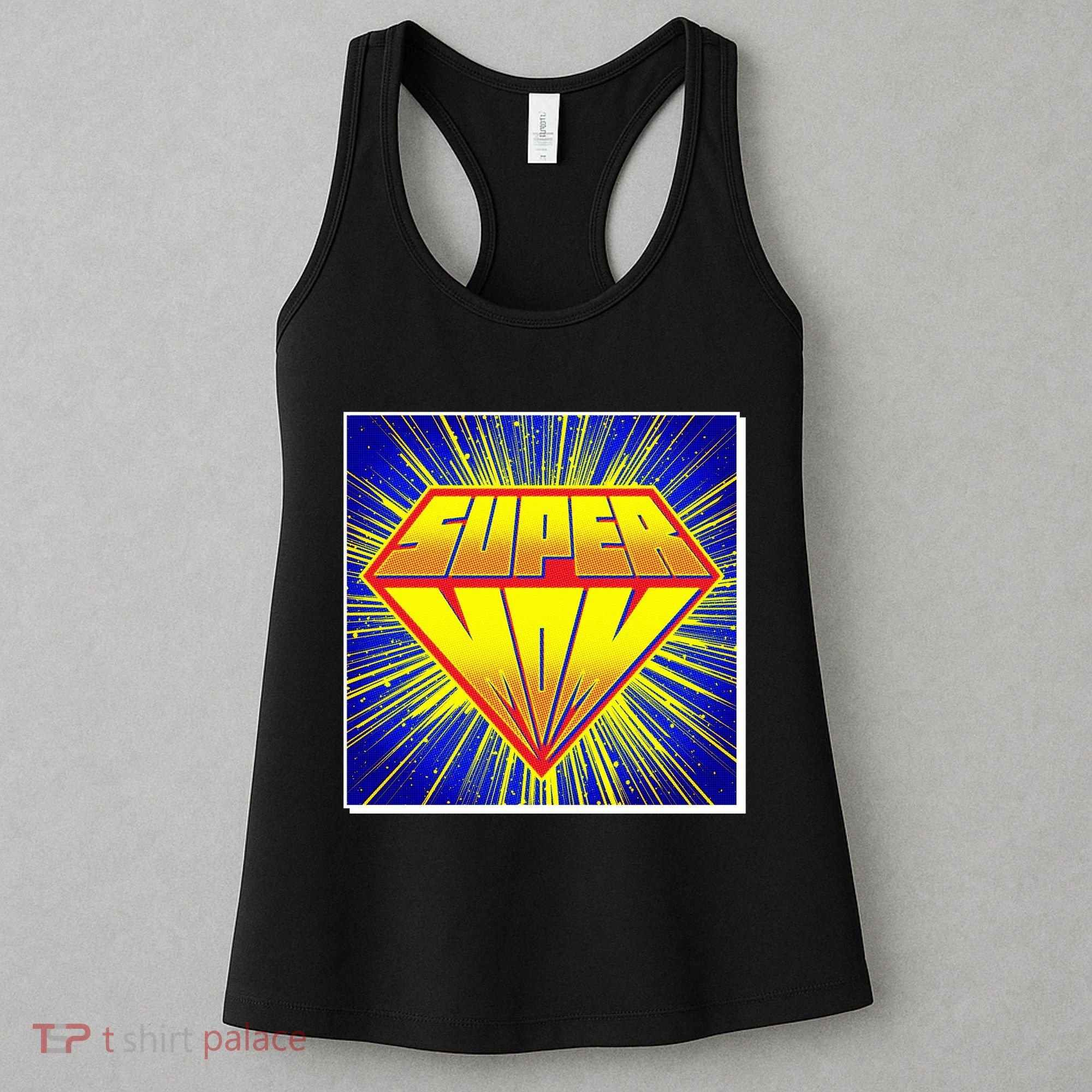Funny Mother's Day Super Mom Pop Art Comic Panel Women's Tank Top