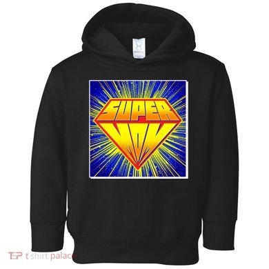 Funny Mother's Day Super Mom Pop Art Comic Panel Toddler Hoodie