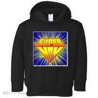 Funny Mother's Day Super Mom Pop Art Comic Panel Toddler Hoodie thumb 0