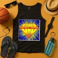 Funny Mother's Day Super Mom Pop Art Comic Panel Tank Top thumb 4