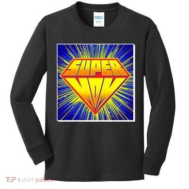 Funny Mother's Day Super Mom Pop Art Comic Panel Kids Long Sleeve Shirt