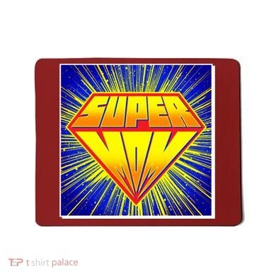 Funny Mother's Day Super Mom Pop Art Comic Panel Mousepad