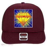 Funny Mother's Day Super Mom Pop Art Comic Panel Hat thumb 0