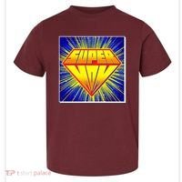 Funny Mother's Day Super Mom Pop Art Comic Panel Toddler T-Shirt thumb 0