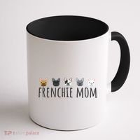 Frenchie Mama Dog Mom Funny French Bulldog Mama Gift Coffee Mug thumb 1