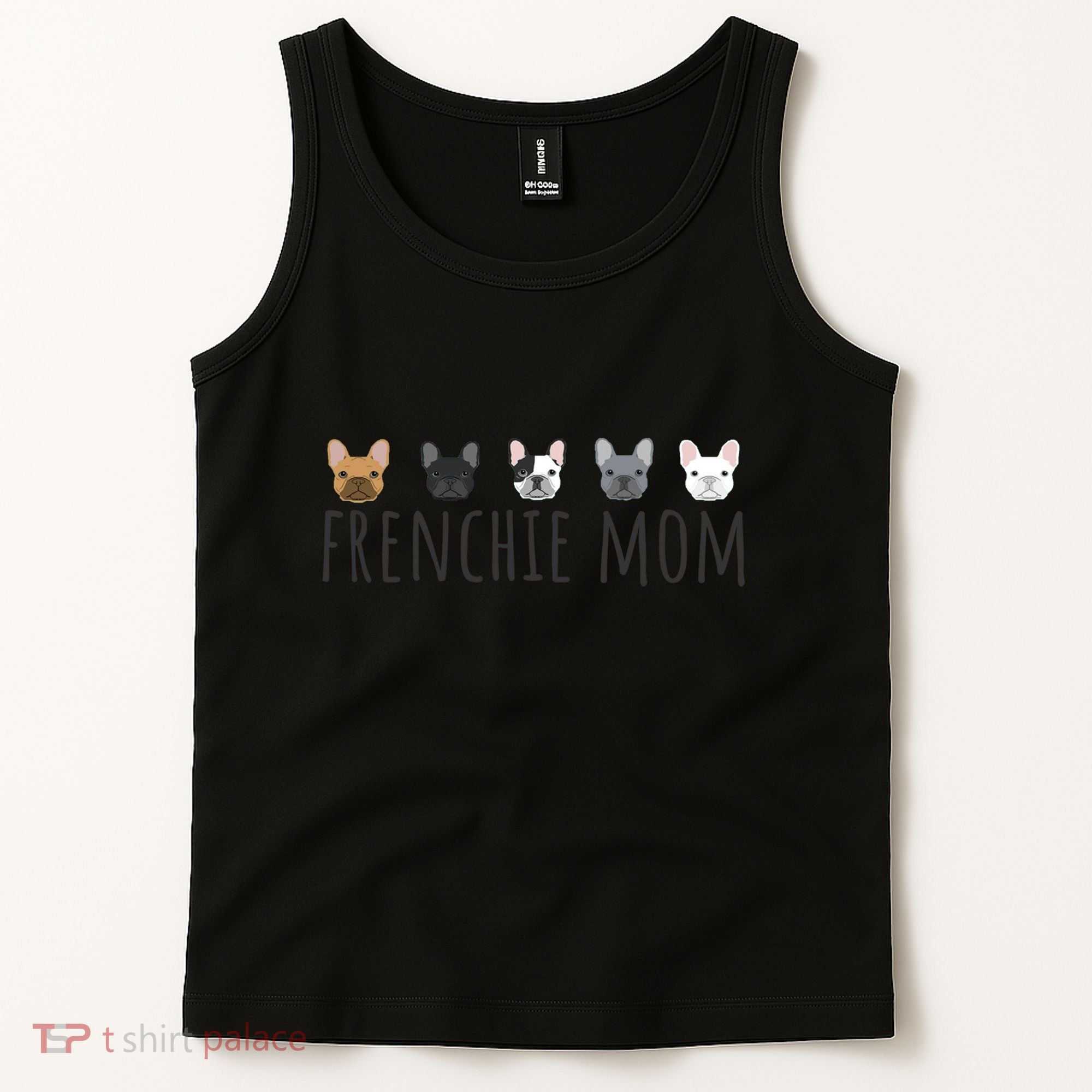 Frenchie Mama Dog Mom Funny French Bulldog Mama Gift Tank Top