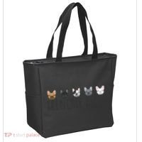 Frenchie Mama Dog Mom Funny French Bulldog Mama Gift Tote Bag thumb 2