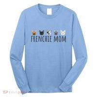 Frenchie Mama Dog Mom Funny French Bulldog Mama Gift Long Sleeve Shirt thumb 0