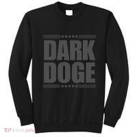 Funny! Maga Dark Doge Elon Vivek Blackout Maga Dark Doge Sweatshirt thumb 0
