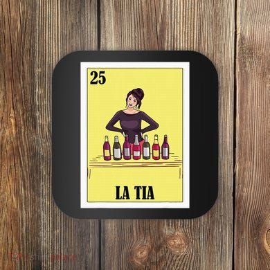 Funny Mexican Design For Aunt La Tia Coaster