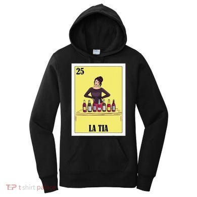 Funny Mexican Design For Aunt La Tia Women's Hoodie