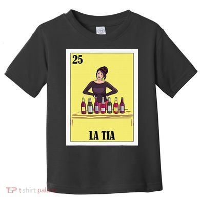 Funny Mexican Design For Aunt La Tia Toddler T-Shirt