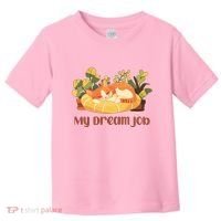 Funny My Dream Job Sleeping Cat Toddler T-Shirt thumb 0