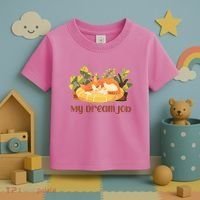 Funny My Dream Job Sleeping Cat Toddler T-Shirt thumb 3