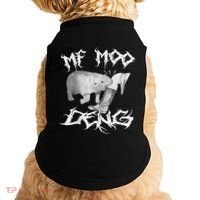Funny Moo Deng (Metal) Doggie Tank thumb 0