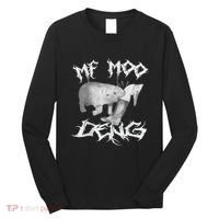 Funny Moo Deng (Metal) Long Sleeve Shirt thumb 0