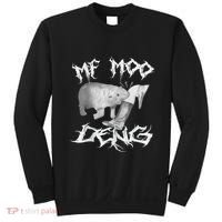 Funny Moo Deng (Metal) Sweatshirt thumb 0