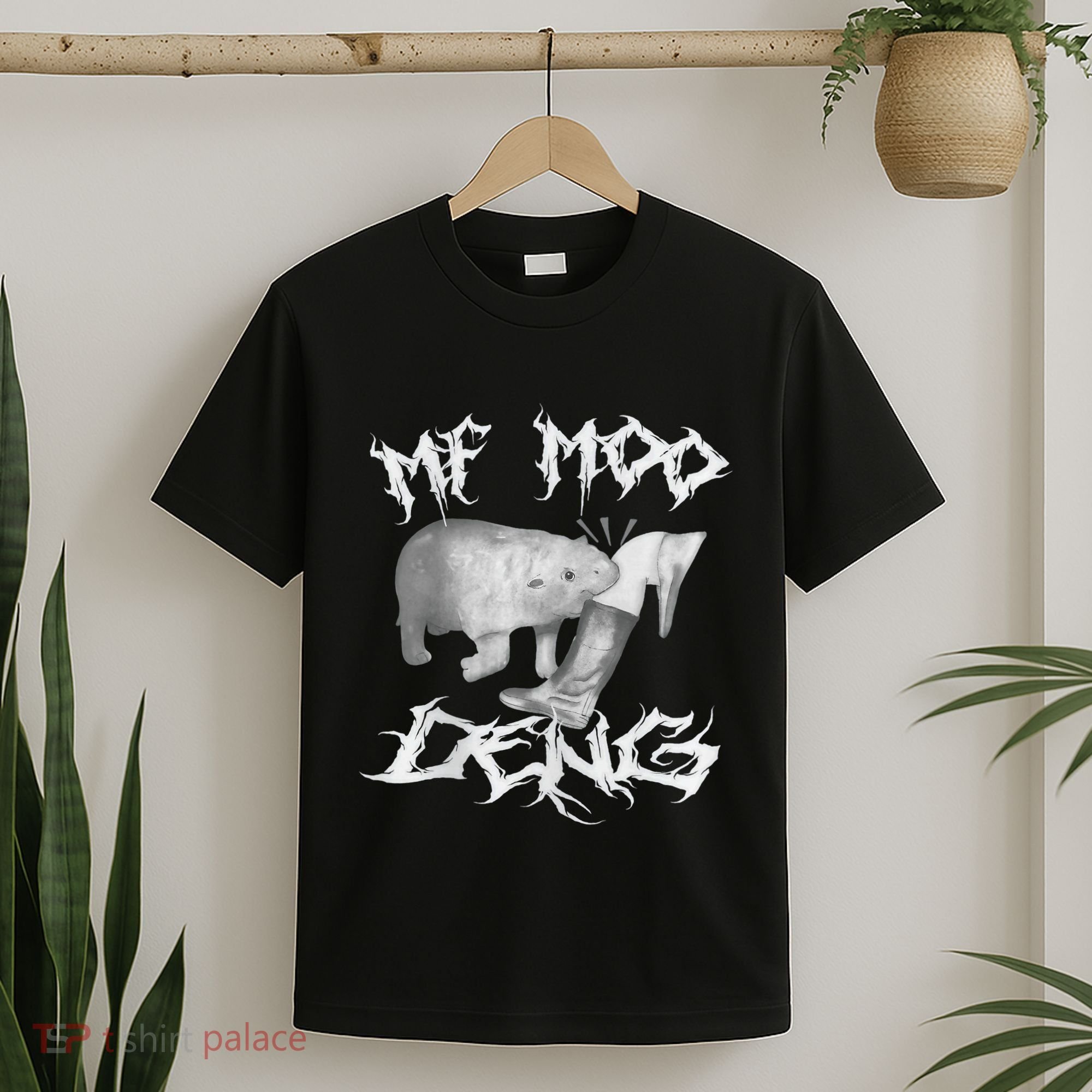Funny Moo Deng (Metal) T-Shirt
