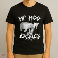 Funny Moo Deng (Metal) T-Shirt thumb 3