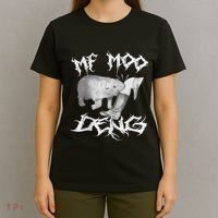 Funny Moo Deng (Metal) T-Shirt thumb 4
