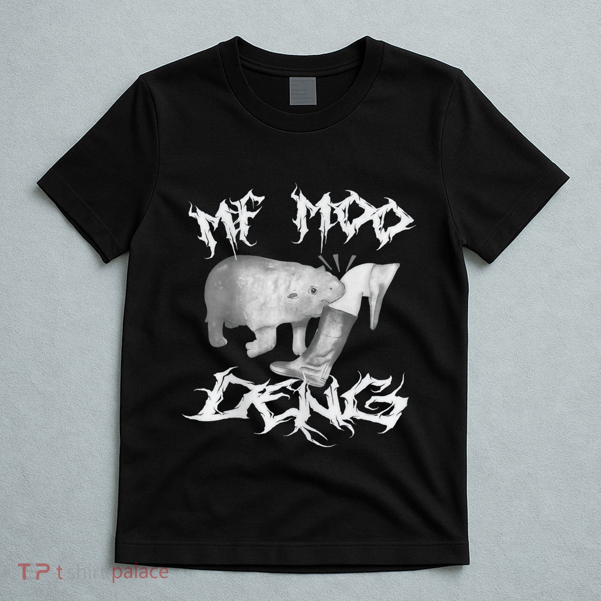 Funny Moo Deng (Metal) T-Shirt
