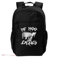 Funny Moo Deng (Metal) Backpack thumb 0