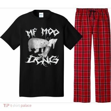 Funny Moo Deng (Metal) Pajama Set