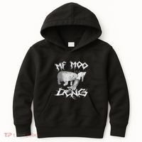 Funny Moo Deng (Metal) Kids Hoodie thumb 0